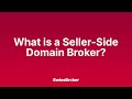 What is the meaning of a Seller-Side Domain Broker? [Audio Explainer]