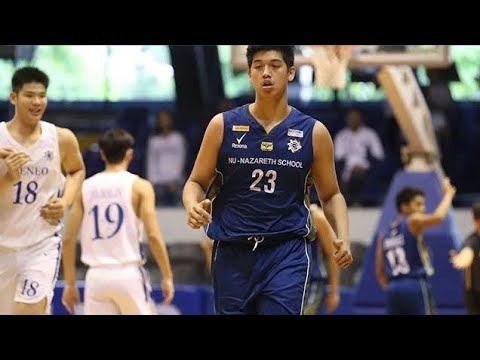 Carl Tamayo Tries To Match Up With Kai Sotto In A Winning Effort By NU ...