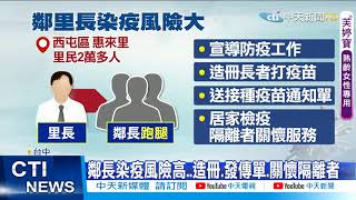 【每日必看】開六都第一槍！台中1.3萬鄰長優先接種疫苗 @中天新聞CtiNews 20210619