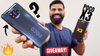 Poco X3 Unboxing \u0026 First Look - Rebranding Is Over!!! Giveaway🔥🔥🔥