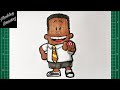 How to Draw George Beard - Captain Underpants