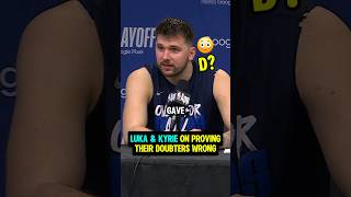 Luka couldn't believe Kyrie got a D Rating for his Trade to Dallas!😭