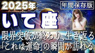 【2025 いて座】2025年射手座の運勢　限界突破が終わり、生き返る「これは運命」の瞬間が訪れる