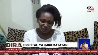 Mwanamke adai kumpoteza mwanawe wakati wa kujifungua hospitalini Embu Level Five