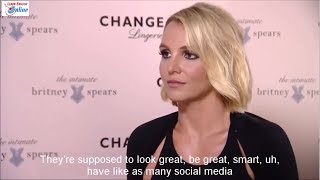 Learn English with Britney Spears Interview - English Subtitles