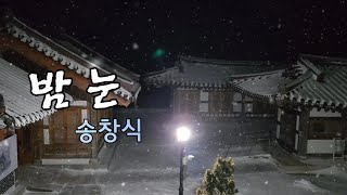 밤 눈 (송창식) / 내 생애 특별하고 아름다운 2023년의 겨울 /눈 내리는 산사풍경