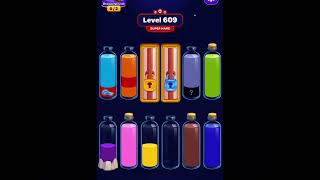 Magic Sort Level 609 Easy Game Solution Walkthrough