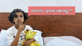 ശബ്ദം ഉണ്ടാക്കല്ലേ !!  Twinkle Noomi Vlogs