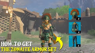 How To Get The Zonaite Armor Set - The Legend of Zelda: Tears of the Kingdom