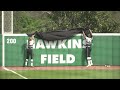 march 11th dedication of hawkins field at cyrill stadium