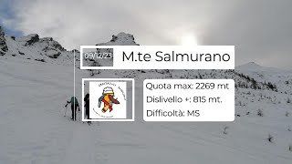 Scialpinismo - Monte Salmurano - Val Gerola  - 09/12/2023