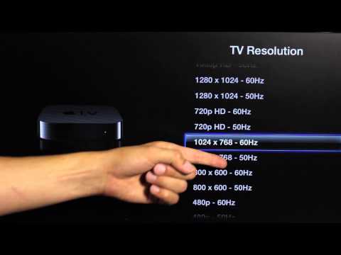 How to Change Apple TV Resolution Settings : Apple TV & Accessories How to Change Apple TV Resolution Settings : Apple TV & Accessories