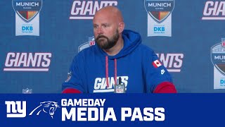 Postgame Interviews: Brian Daboll, Daniel Jones, Tyrone Tracy Jr., Brian Burns, Dexter Lawrence