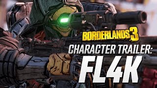 Borderlands 3 - FL4K Character Trailer: 