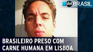 Brasileiro preso com carne humana: família da vítima mostra cena do crime | SBT Brasil (03/03/23)