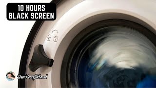 10 Hours of WASHING MACHINE Sound | White Noise - Black Screen | Calm, Relax and to Sooth a Baby