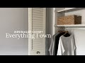 Minimalist Closet Tour | 4 seasons