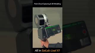 Real-time #decoding and #modeling of SatLab Lixel X1 #lidar scanner, access point cloud in 5s!