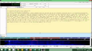 Decoding digital signals using FLDIGI Part 3 Decoding CW Morse code