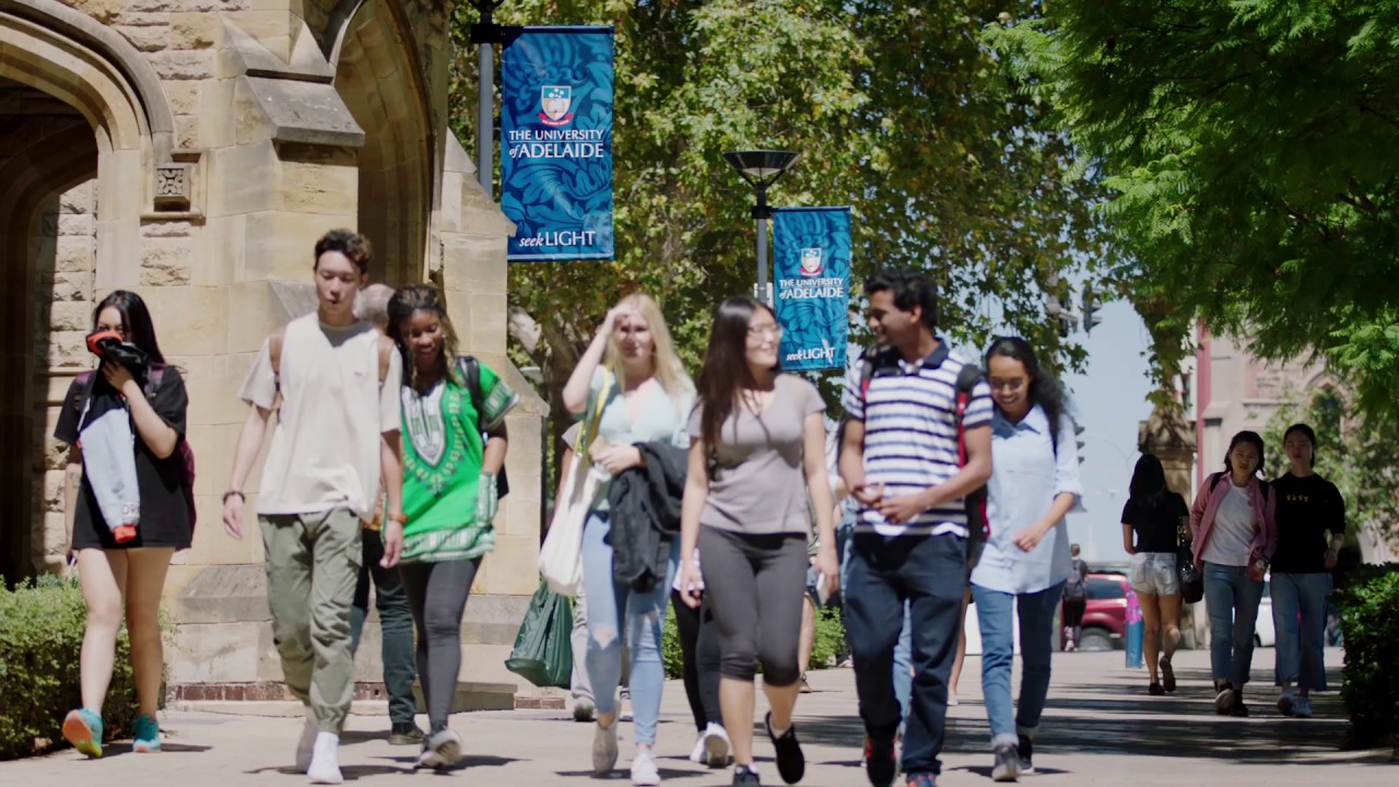 University Of Adelaide College Life As A Student Youtube