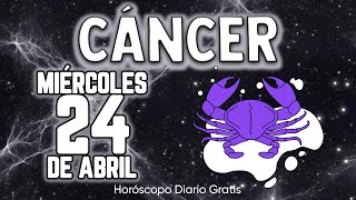 🤑𝐔𝐍 𝐆𝐎𝐋𝐏𝐄 𝐃𝐄 𝐅𝐎𝐑𝐓𝐔𝐍𝐀💚 𝐐𝐔𝐄 𝐂𝐀𝐌𝐁𝐈𝐀 𝐓𝐔 𝐕𝐈𝐃𝐀💰 cáncer ♋ Horóscopo diario 24 DE ABRIL 2024🔮#tarot #new