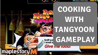 Maplestory Mobile Cooking With Tangyoon Gameplay- Maplestory M tips and tricks