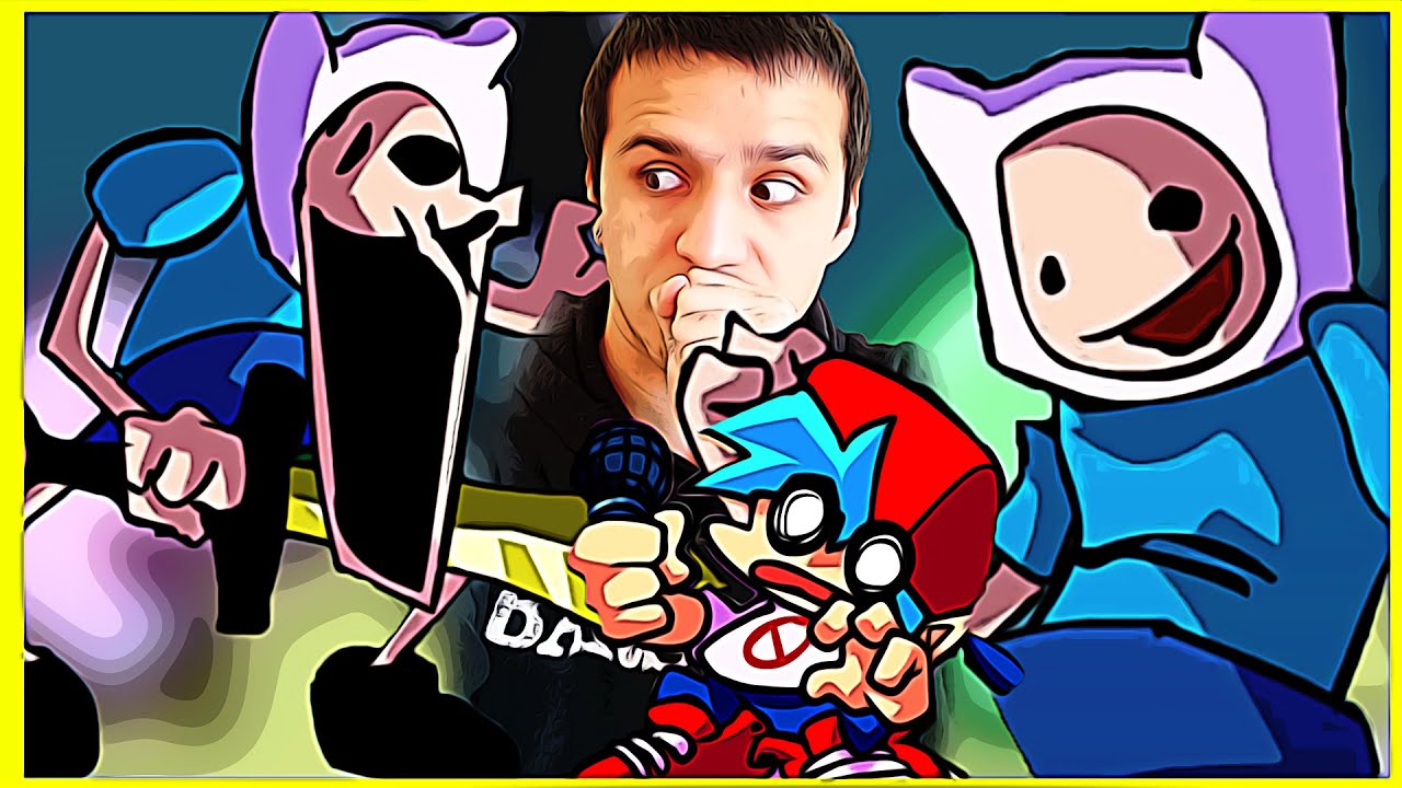 FNF VS Pibby FINN: El Lado Del TERROR De Hora De Aventura! | Friday ...