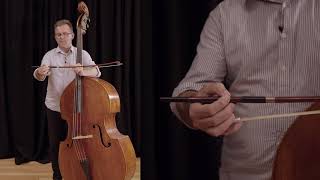 Double Bass German Bow Hold