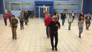 DON'T BE CRUEL EZ - COUNTRY LINE DANCE (Explication des pas et danse)