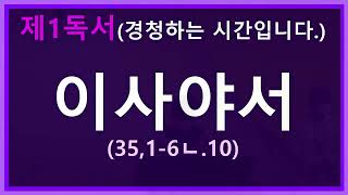 [범일성당 교중미사] 2022/12/11 대림 제3주일 / 자선주일