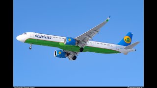 Uzbekistan Airways HY762 Алматы (ALA) - Ташкент (TAS). Часть 1