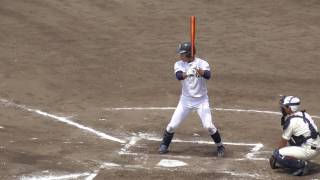 【三本松高の3番打者/大きな右飛】2017/06/18三本松高3年・川崎 愛弥(引田中)