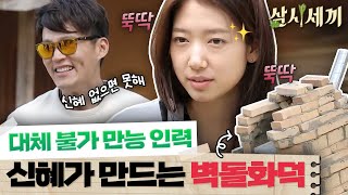 [#삼시세끼정선편] “신혜 없으면 아무것도 못해” 손님 신혜가 다 하는 삼시세끼 화덕 만들기⚒️