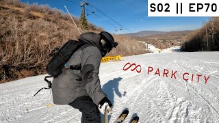 early season SKIING at PARK CITY 2021! | vanlife utah