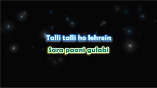 Slow Motion Angreza - Bhaag Milkha - Karaoke with Lyrics