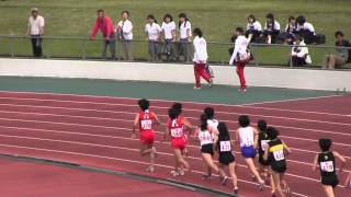 2013佐賀県高校総体　女子1500m決勝