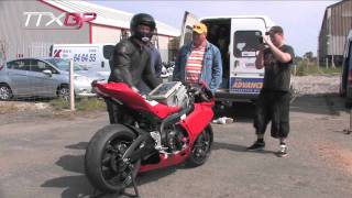 TTXGP -  Agni X01 electric Motorcycle - Isle of Man TT