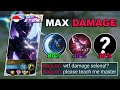 SELENA ABUSE NEW MAX DAMAGE BUILD AND EMBLEM 💀 (wtf true damage build)