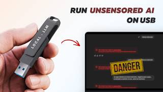 Run Uncensored AI from USB 🔥 No Internet, No Limits