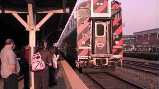 VRE Riders On The Train