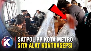 Pasangan Mesum dan Muda-mudi di Metro Digerebek Polisi!