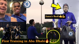 Spotlight Training!🔥Reece James Dazzles in Chelsea First Training @Abu Dhabi✌Kepa's Skills,Jorginho