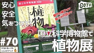 【自由研究/植物】#70 - 安心・安全・気を付けて！国立科学博物館で植物展【夏休み】