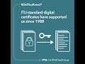 Did you know ITU standards underpin the public key infrastructure?