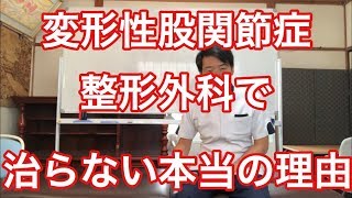 変形性股関節症 整形外科で治らない本当の理由とは？