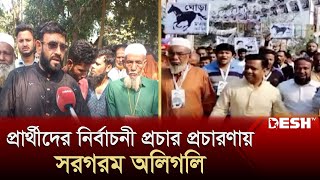 কুমিল্লা ও ময়মনসিংহে প্রার্থীদের নির্বাচনী প্রচার প্রচারণায় সরগরম অলিগলি | News | Desh TV