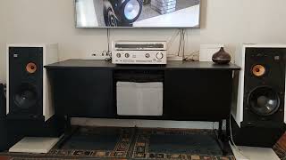 B\u0026W DM-16 + LUXMAN L-410 TEST