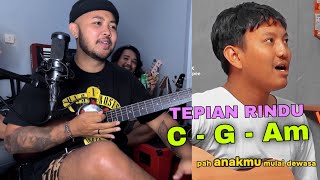 Pah Anakmu Mulai Dewasa | Chord Gampang (Di Tepian Rindu - Davisiumbing) Tutorial Gitar Pemula