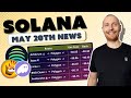 Solana Update 20th May 2024: $SOL, Airdrops, Market Update.