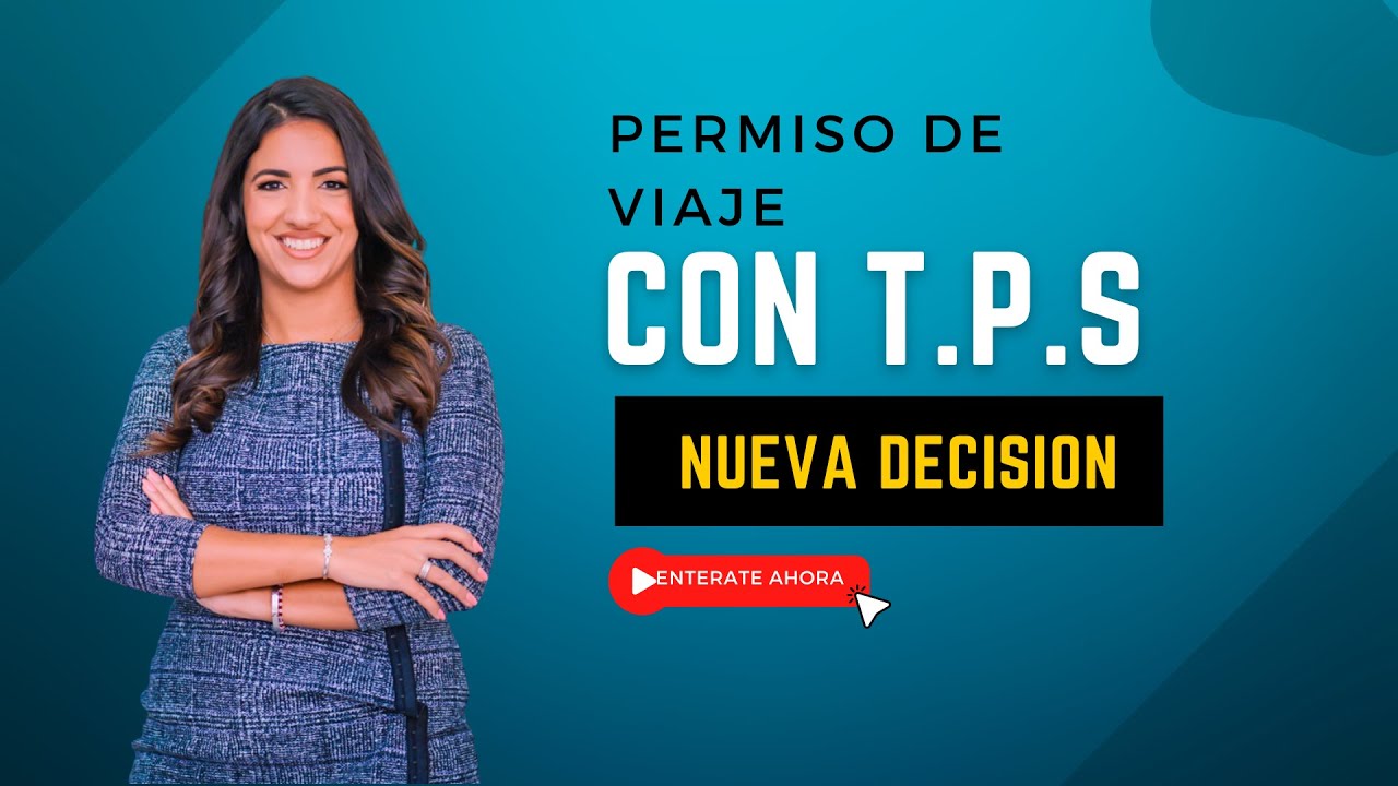 Beneficiarios De T.P.S Pueden Aplicar Para Residencia - YouTube